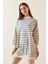Mavi Bisiklet Yaka Çizgili Sweatshirt 5YXK8-48917-12 5