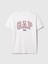 Erkek Beyaz Everyday Soft Gap Usa Logo T-Shirt 2