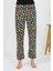 Kadın Penye Smile Desenli Tek Alt Pijama 27537 4