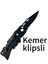 Mini Keles Model Düğmeli Çakı Kemer Klipsli 3