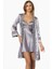 Nazikendam Pierre Cardin 6'lı Saten Gecelik Sabahlık Çeyiz Seti 6010 Royal 2