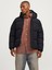 Jack & Jones Jjebradley Puffer Hood Sn Erkek Siyah Mont 12256974-02 1