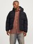 Jack Jones Jjebradley Puffer Hood Sn Erkek Siyah Mont 12256974-02 1