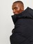 Jack Jones Jjebradley Puffer Hood Sn Erkek Siyah Mont 12256974-02 5