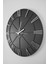 - Trend Lines Siyah & Gümüş Duvar Saati - 50 x 50 cm 3