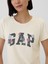 Kadın Kırık Beyaz Gap Logo T-Shirt 4