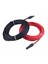 6 Metre Solar Kablo Kırmızı Siyah Toplam 6 Metre Konnektörlü Solar Kablo Kalınlık 6 mm - Sparkstar 1