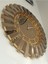 Güneş Golden Latin Bronze Model Altın Bronz Renk 85 cm Dekoratif Aynalı Duvar Saati 3