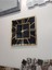 Golden Quare Black Model Altın Siyah Renk 60 cm x 60 cm Dekoratif Aynalı Duvar Saati 4