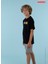 Haribo Baskılı Siyah Erkek T-Shirt Haribo Erkek Çocuk T-Shirt-2 2