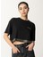 Beyaz Kadın Yuvarlak Yaka Standart T-Shirt 8M1608 1