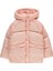 Kız Çocuk Kapüşonlu Mont 10-13 Yaş Pudra 1