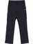 Düz Paça Siyah Erkek Kargo Pantolon D4WM-PNT3426 1