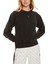 Bisiklet Yaka Desenli Siyah Kadın Sweatshırt Cn Bıg Guess Sweatsh - Cotton Brush 1