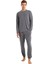 Gri Erkek Pijama Takımı 40636 1