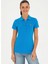 Polo Yaka Saks Kadın T-Shirt GTP-IY24 1
