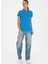 Polo Yaka Saks Kadın T-Shirt GTP-IY24 4