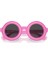 Kids JB4386 Yuvarlak Pembe Unisex Güneş Gözlüğü 5