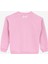 Baskılı Kadın Açık Pembe Sweatshırt BRB4WG-SWT6023 2