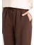 Wide Leg Geniş Paça Esnek Belli Bağcıklı Basic Düz Pantolon C5628AX24AU 5