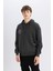 Keith Haring Boxy Fit Kapüşonlu Sırt Baskılı Sweatshirt C6520AX24AU 4