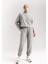 Fit Fermuarlı Dik Yaka Sporcu Sweatshirt D1703AX24AU 2
