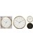 Çok Renkli Ev Saati Wall Clock Alu DIA250X40MM 1