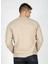 Bisiklet Yaka Bej Erkek Sweatshırt 251 Lcm 241025 Luken Bej 4