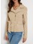 Normal Bej Kadın Ceket New Agnes Pu Leather - Faux Leather 3