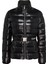 Siyah Kadın Şişme Mont Tjw Branded Belt Down Jacket 1