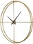 Ultima Ferforje Büyük Boy Iskelet Duvar Saati 2649-G Altın 2