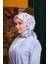 Marrakech Koleksiyon Soft Eşarp Gri Mor 1195-06 2