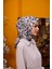 Marrakech Koleksiyon Soft Eşarp Gri Mor 1195-06 2