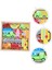 Ahşap 12 Parça Nesneli Tetris Puzzle Eğitici Montessori Oyuncak 1