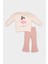 Kız Bebek Balerin Baskılı Sweatshirt Tayt 2li TAKIM D6203A5NS 1