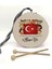 Bayraklı_çocuklu , Kırmızı , Gerçek Deri Çocuk Davulu 2