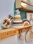 Yıldız Halka Kule Set (Halka Kule + Abaküs + Gökkuşağı )Ahşap Oyuncak Dekor Montessori Oyuncak 3