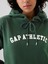 Kadın Yeşil Gap Logo Vintage Soft Sweatshirt Elbise 3