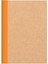 Çizgili Stickerli Kraft Kapak Defter 6'lı Set 18,5*26 50 Yp. 2