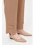 Retro Dokulu Üçlü Pantolonlu Takım Camel 5