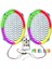 Pixel Ledli Oval Hoparlör Kapak Gümüş 2 Adet Poke PK-6301 1