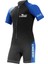 Tiburon Man 2 mm Siyah-Mavi Shorty Dalış Elbisesi Large 1