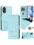 Oppo A38 4G/A18 4g Pu Deri Kapak Çevirin Kart Tutucu Cüzdan Rfıd (Yurt Dışından) 1