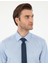 Erkek Koyu Mavi Slim Fit Uzun Kollu Basic Gömlek 50292520-VR032 2