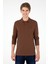 Erkek Kahverengi Sweatshirt 50295169-VR029 3