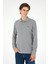 U.S. Polo Assn.  Erkek Gri Melanj Sweatshirt 50295169-VR086 3