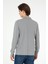 U.S. Polo Assn.  Erkek Gri Melanj Sweatshirt 50295169-VR086 5