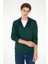 Erkek Koyu Yeşil Hırka (Örme) 50295147-VR079 3