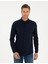 Erkek Lacivert Slim Fit Uzun Kollu Gömlek 50292079-VR033 1