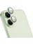 Apple iPhone 16 Plus LG-006 Diamond Lens Guard Kolay Uygulama Aparatlı Kamera Lens Koruyucu Yeşil 1